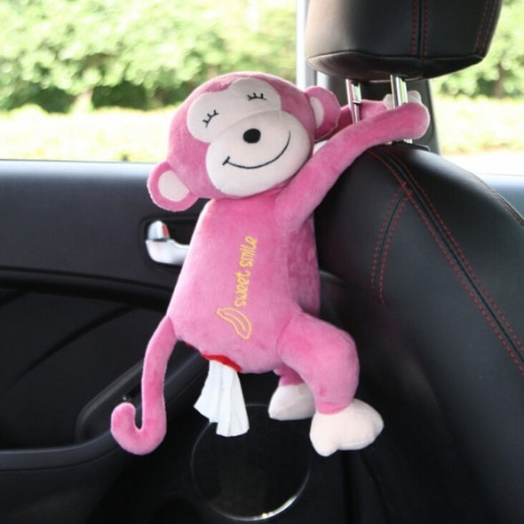 ZoraBaby™ Hanging Baby Monkey Bunny Tissue Holder