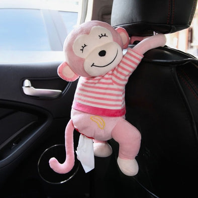 ZoraBaby™ Hanging Baby Monkey Bunny Tissue Holder