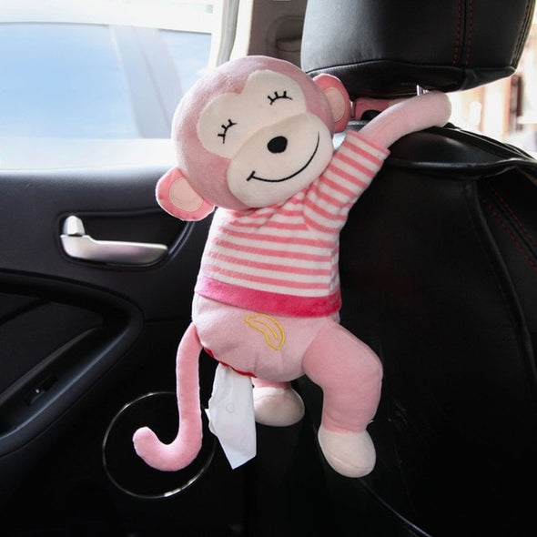 ZoraBaby™ Hanging Baby Monkey Bunny Tissue Holder